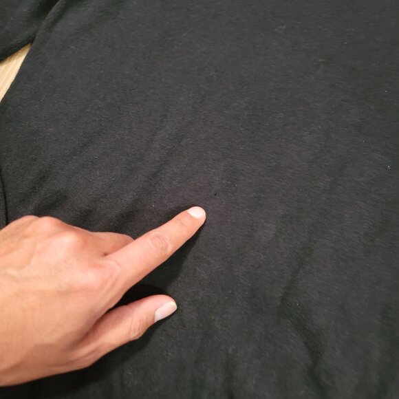 Burberry Brit Sweater Mens XL Cashmere Blend Black Pullover - Picture 5 of 14